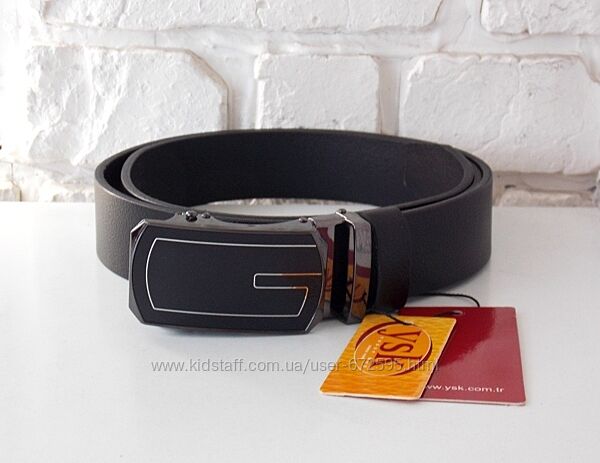 Кожаный мужской ремень автомат / шкіряний ремінь автоматичний Туреччина