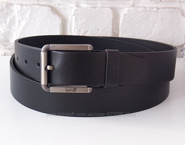 Мужской кожаный ремень Levis / ремінь шкіряний чоловічий 