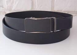 Мужской кожаный ремень автомат / ремінь чоловічий шкіряний Україна