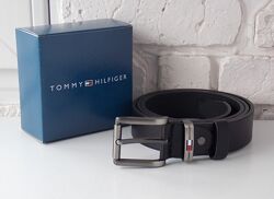 Мужской кожаный ремень Tommy Hilfiger / шкіряний ремінь чоловічий