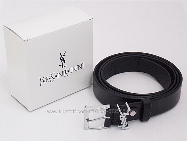 Ремень женский кожаный YSL