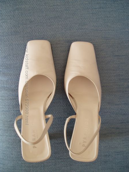 Летние туфли белые Италия 40 размер