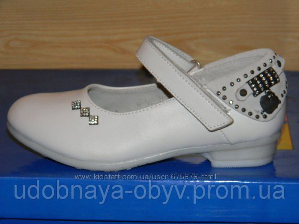 Кожаные Туфельки для школы и утренников