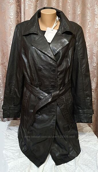 Шкіряний плащ Gipsy by Mauritius women biker 9000 black Франція