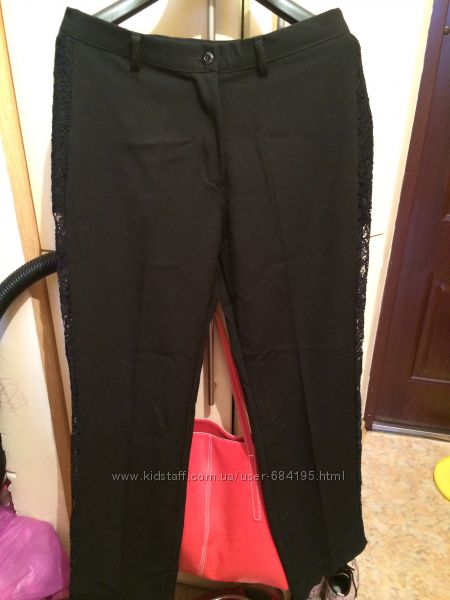 Брюки с Узорами по бокам