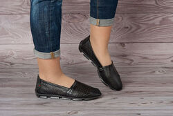 Мокасины кожа