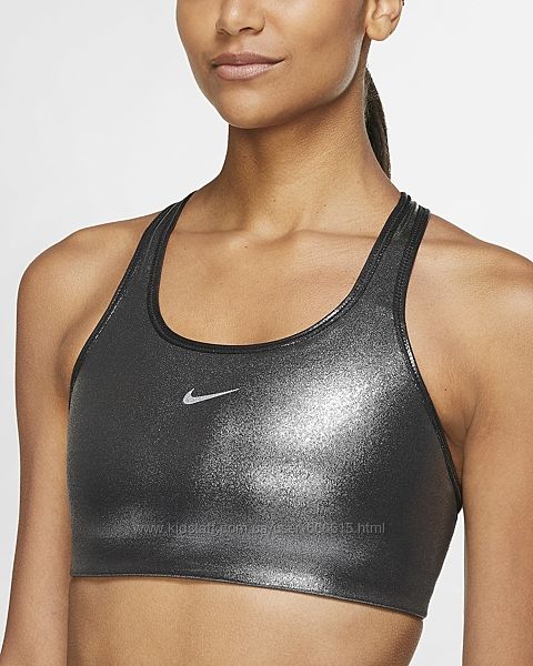 Топ жен. Nike W Nk Swoosh Icnclsh Shmr Bra арт. CT3791-010