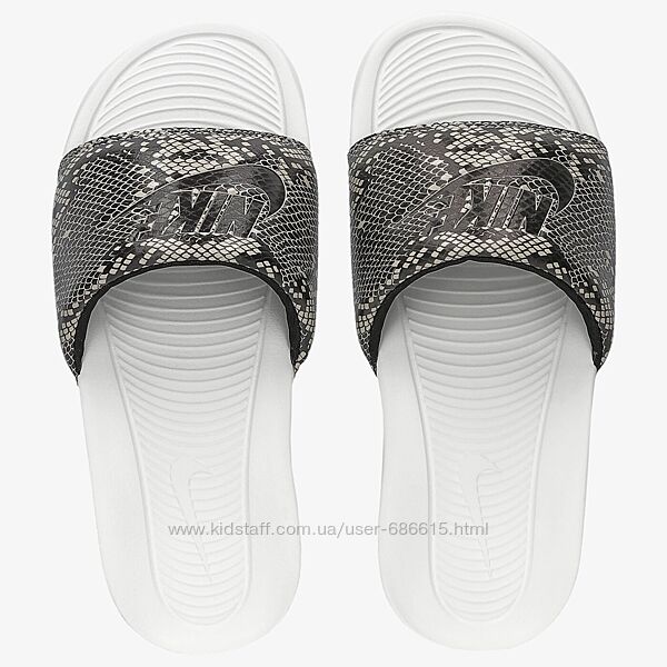 Тапки жен. Nike W Victori One Slide Print Grey арт. CN9676-007
