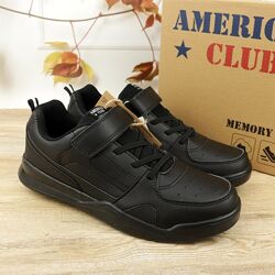 Кросівки American Club HL 117/24 чорний 36-40 103/25
