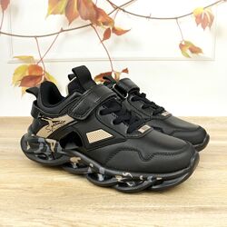 Кросівки дитячі Clibee EC381 black-khaki 33-38