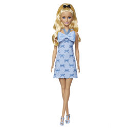 Лялька Barbie Модниця  блакитні бантики