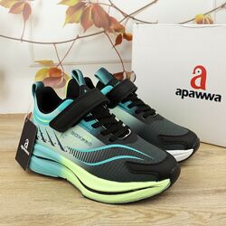 Кросівки дитячі Apawwa W2738R black-green 31-36