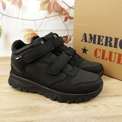 Єврозима Черевики American Club RL 170 чорний 37-41