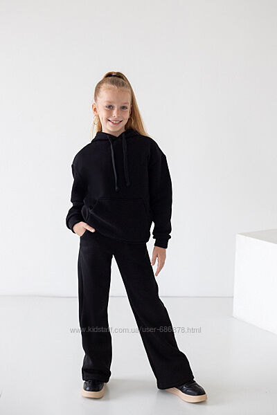 Штани для дівчаток чорний