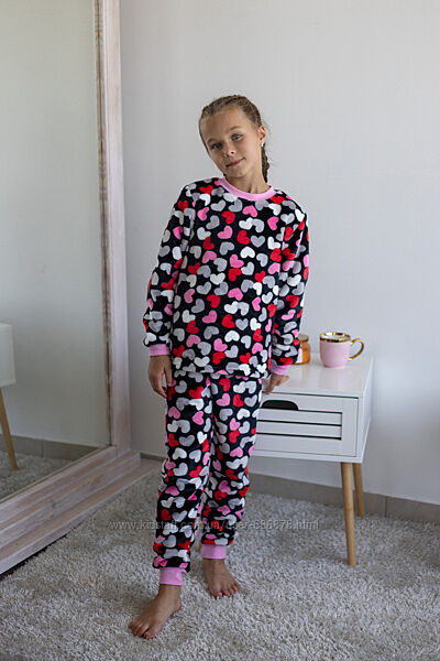 Піжама для дівчаток принт 14