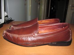 Полностью кожаные туфли-слипоны Esino оригинал р. 39, стелька 25 см.