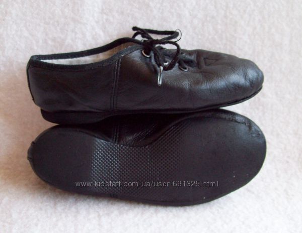 Туфли танцевальные джазовки, стелька 16, 5 см.
