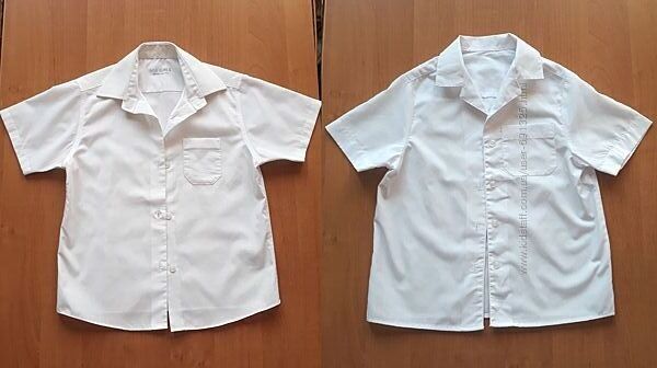 Рубашка школьная для девочки, 5-6 лет.