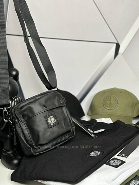 Сумка Stone Island чёрная