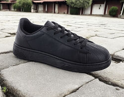 Чоловічі кросівки, чорні, 41-46рр, маломірять