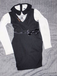 школьный сарафан и блуза