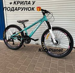 Велосипед двухколесный Спортивный Corso RIDER 24 дюйма рама 11, собрный 