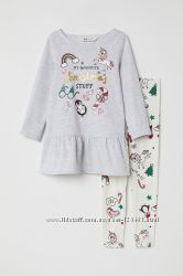 Платье и лосины H&M