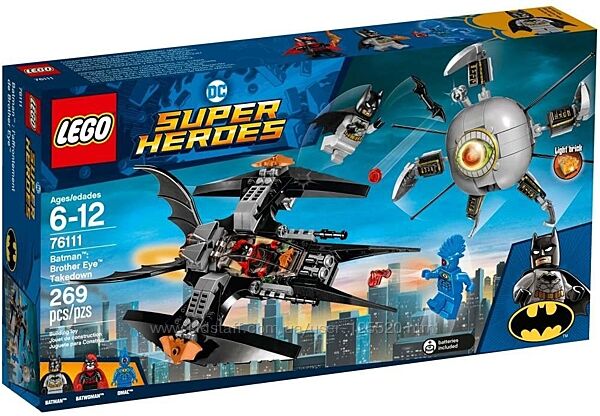LEGO Super Heroes 76111 Бетмен ліквідація Ока брата