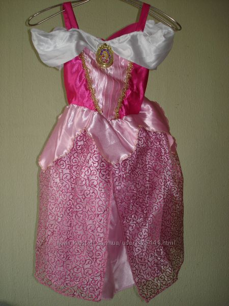Карнавальное платье Золушки для девочки 4-6 лет Disney