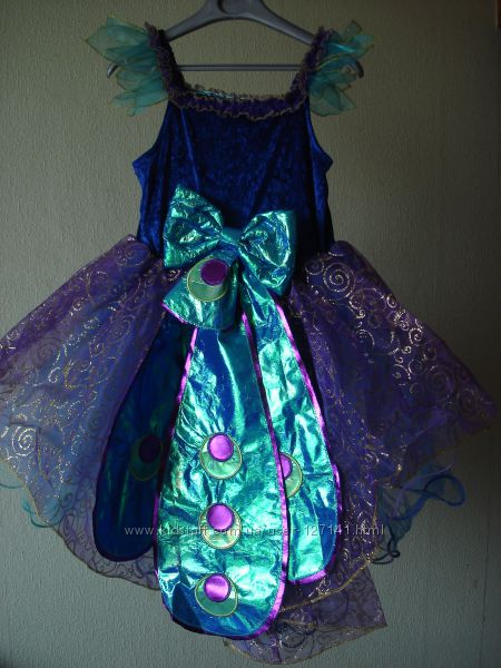 Карнавальное платье павлина для девочки 7-8 лет Fairy Dust