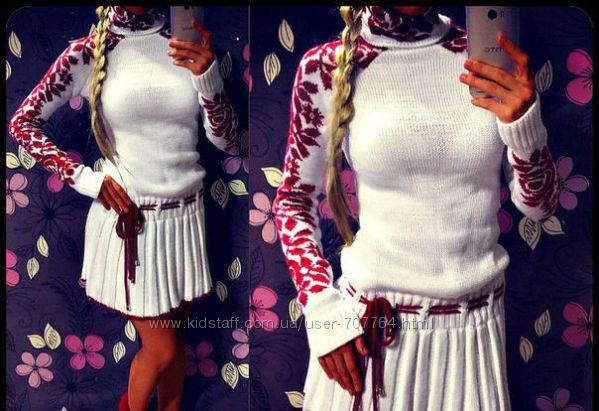 платья-теплые, вязка, полушерстяные, качество, в наличии белое, джинс