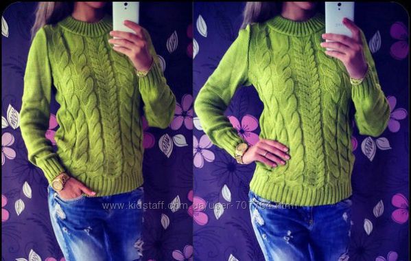 свитера вязка косы-350 грн