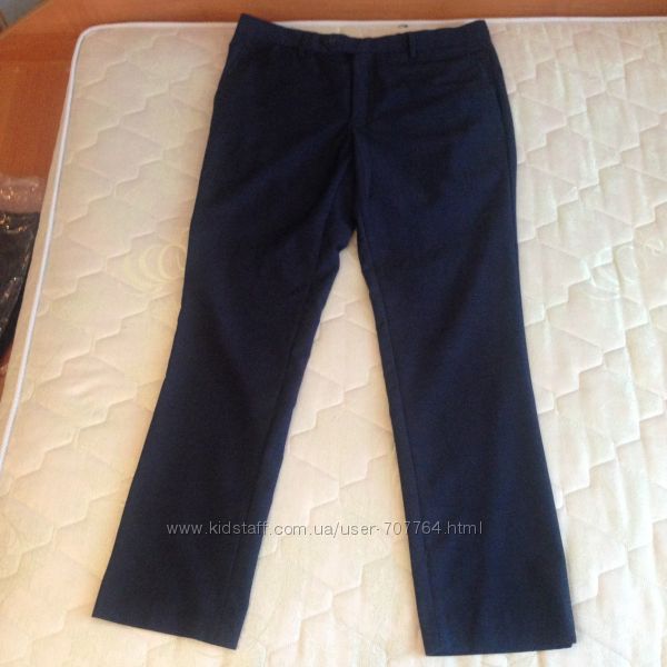 Брюки темно-синие