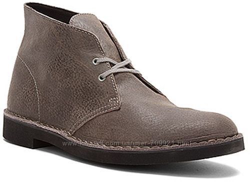 Темно-серые мужские ботинки Clarks - Bushacre 2 - Style 63580