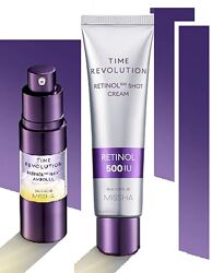 MISSHA Time Revolution Night Repair Retinol 500 Shot ампула 1мл крем 1мл