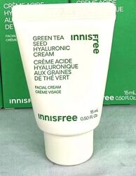 INNISFREE Green Tea Seed Cream 15ml Глубоко увлажняющий крем для лица