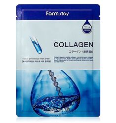 Farm Stay Visible Difference Collagen Mask Sheet тканевая маска коллаген
