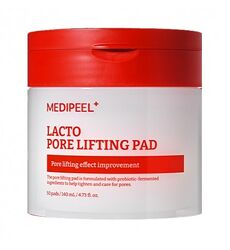 MEDIPEEL Lacto Pore Lifting Pad 50 шт 140 мл лифтинг пилинг-диски коллаген