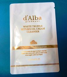 D&acuteAlba White Truffle Return Oil Cream Cleanser Очищающее крем-масло