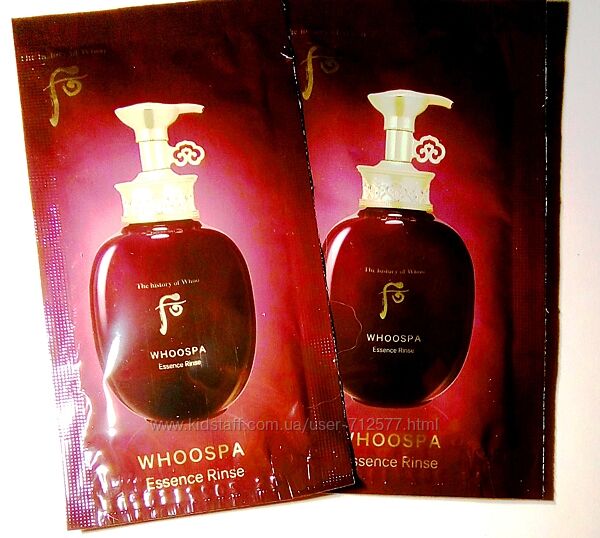 The History of Whoo Whoospa Essence Rinse 8ml ориентальный кондиционер