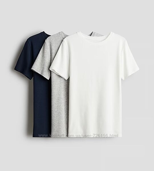 Футболки H&M на 158-170 см, ціна за набір
