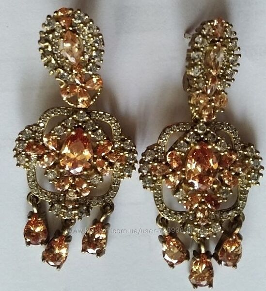 Серьги женские, праздничные