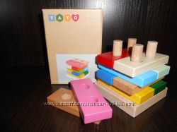 Деревянные плашки Цветные плашки, ТАТО. В наличии.