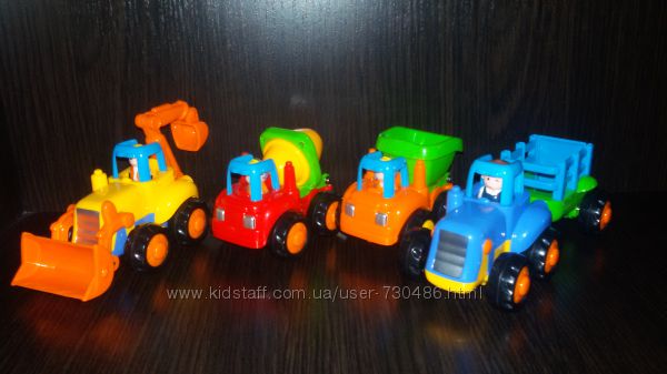 Качественные машинки стройтехника Huile Toys. В наличии.