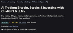 Арнольд Оберлейтер AI Trading биткоин, акции и инвестирование с ChatGPT 