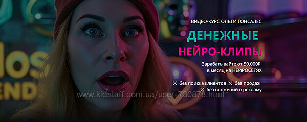 Ольга Гонсалес Денежные нейро-клипы 2025