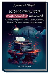 Дмитрий Зверев Конструктор нейросетевых текстов 2025
