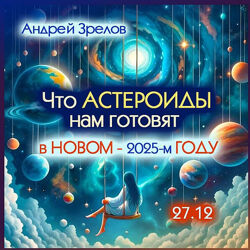 Андрей Зрелов Что астероиды готовят нам в новом 25 году 2024