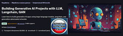 Создание генеративных ИИ-проектов с помощью LLM, Langchain, GAN 2025