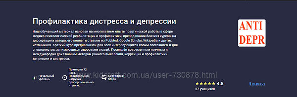 Сергей Шевцов Профилактика дистресса и депрессии 2024